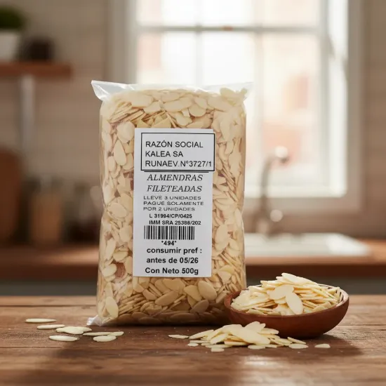 Imagen de Almendras fileteadas 500 g