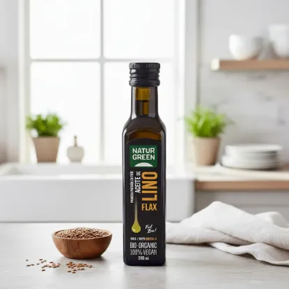 Imagen de Aceite de lino puro imortado 250 ml