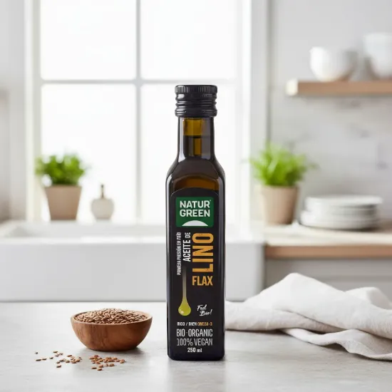 Imagen de Aceite de lino puro imortado 250 ml