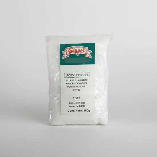 Imagen de Acido borico polvo 250 gr