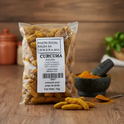Imagen de Cúrcuma raíz rizoma 1 kg