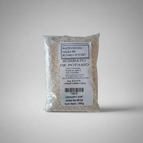 Imagen de Sorbato de potasio 100 g