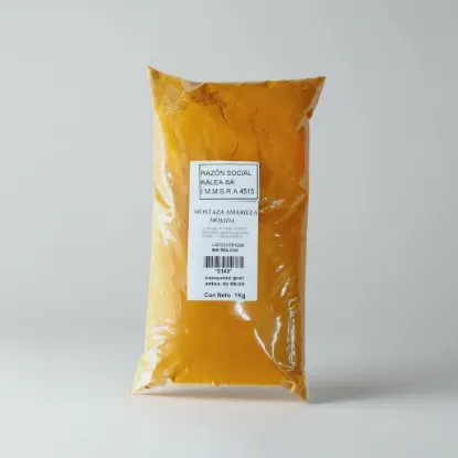 Imagen de Mostaza en polvo amarilla tipo coleman 1 kg