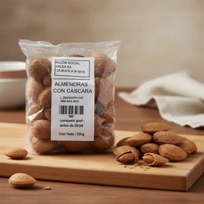 Imagen de Almendras con cascara 100 g