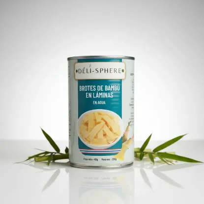 Imagen de Brotes en laminas  de bambú 410 g