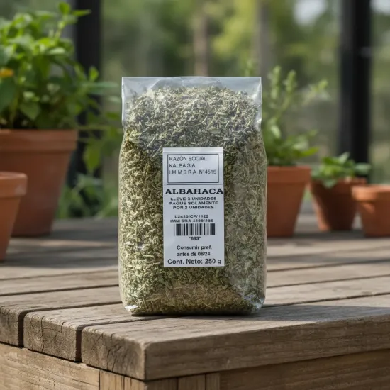 Imagen de Albahaca  seca 250 gr