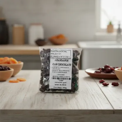 Imagen de Arandanos con chocolate 100 gr