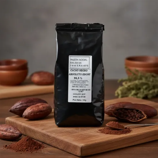 Imagen de Cacao negro absoluto ebony nigeria 965 1k