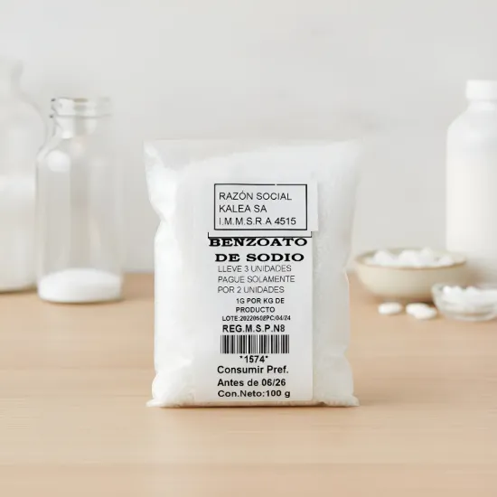 Imagen de Benzoato de sodio 100 g