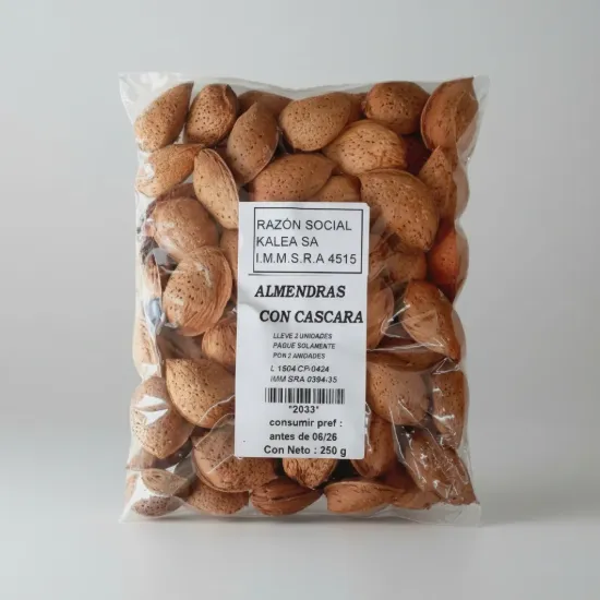 Imagen de Almendras con cascara 250 g
