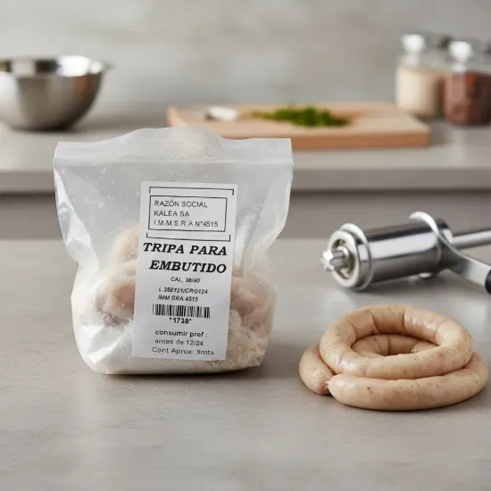 Imagen de Tripas de cordero para embutidos 9 mt