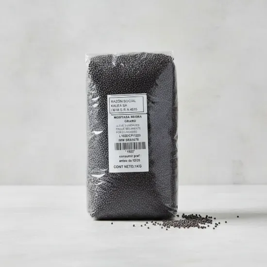 Imagen de Mostaza  negra en grano1 k