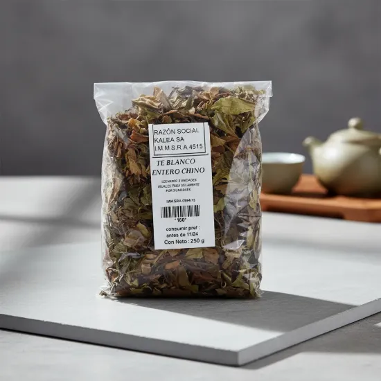 Imagen de Te blanco  en hojas chino 50 gr