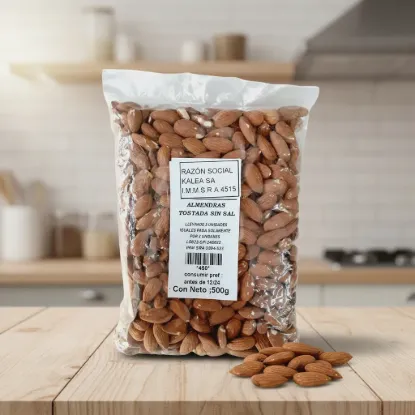 Imagen de Almendras tostadas sin sal 500 gr