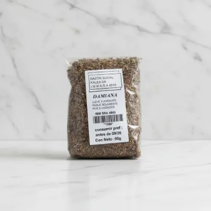 Imagen de Damiana 50 gr