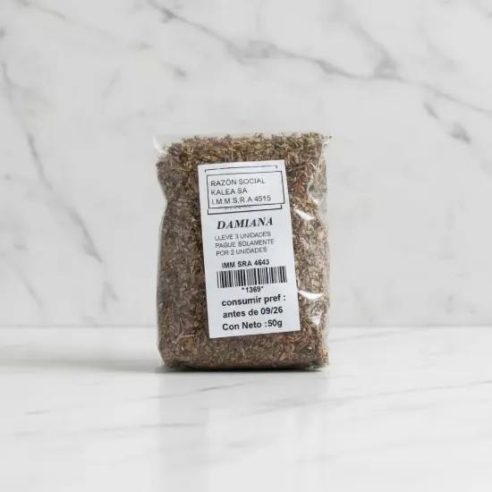 Imagen de Damiana 50 gr