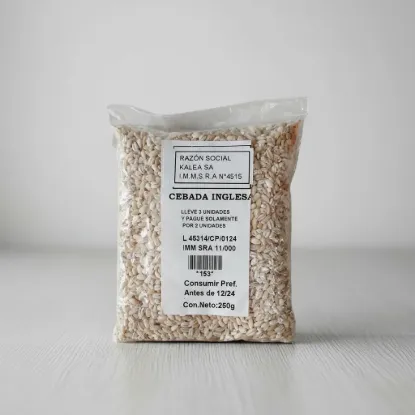 Imagen de Cebada pelada inglesa 250 gr