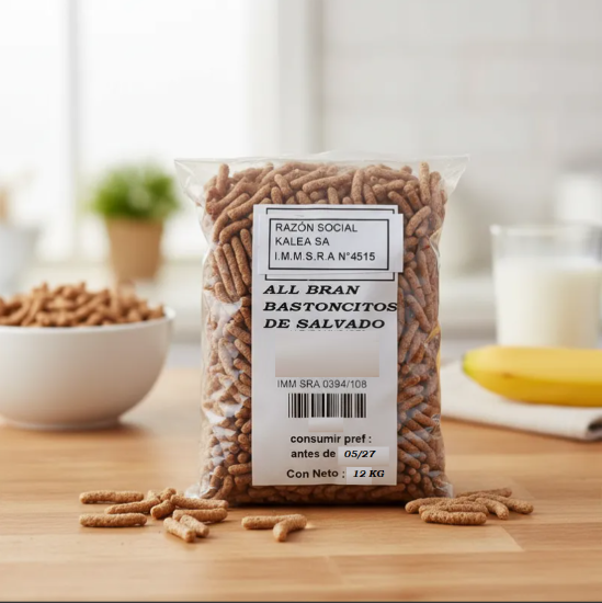 Imagen de All bran bastones de salvado 12 kilos