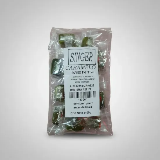 Imagen de Caramelos jengibre y limon  100 g