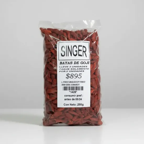 Imagen de Bayas de goji 250 gr