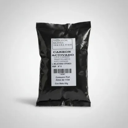 Imagen de Carbon activado  50g