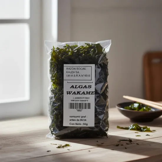 Imagen de Algas wakame 250g