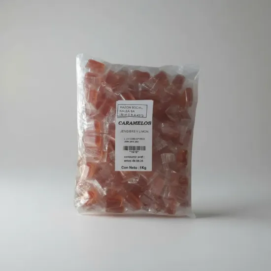 Imagen de Caramelos de jengibre y limon 1 kilo