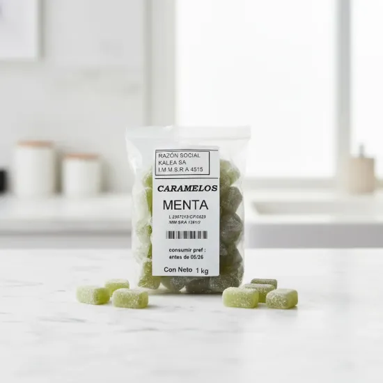 Imagen de Caramelos miel y menta 1 kg