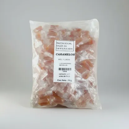 Imagen de Caramelos de miel y limon 1 kilo
