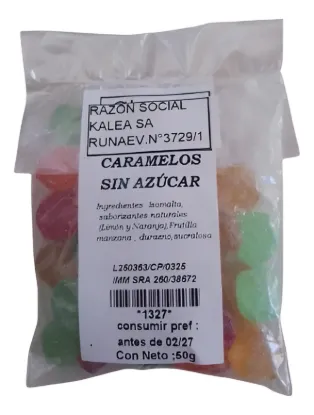 Imagen de Caramelos sin azucar 100 gr