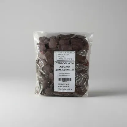 Imagen de Chocolate 50% sin azucar  400 gr