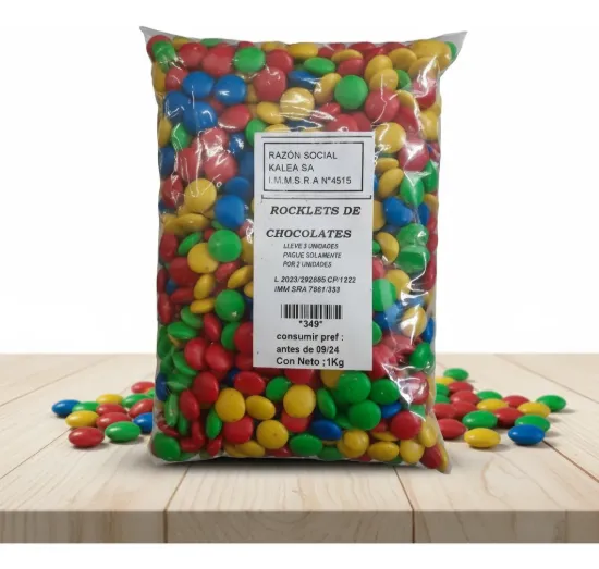 Imagen de Lentejas chocolate rocklets 1kg