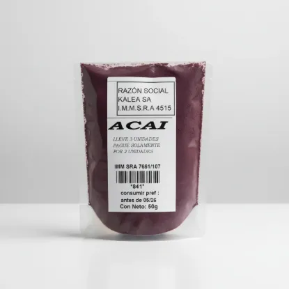 Imagen de Acai en polvo puro 50 gr