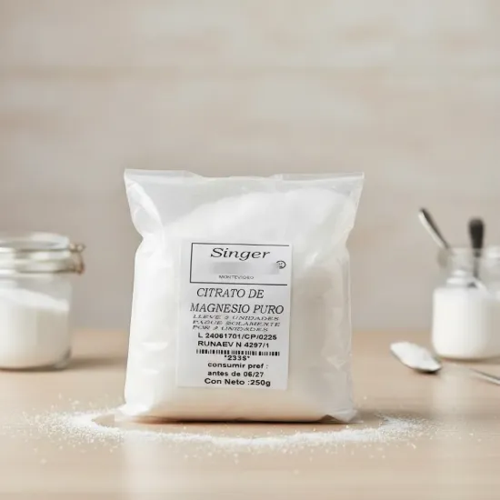 Imagen de Citrato de magnesio puro 250 gr