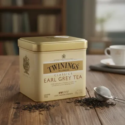 Imagen de Twinings earl grey lata 100 gr