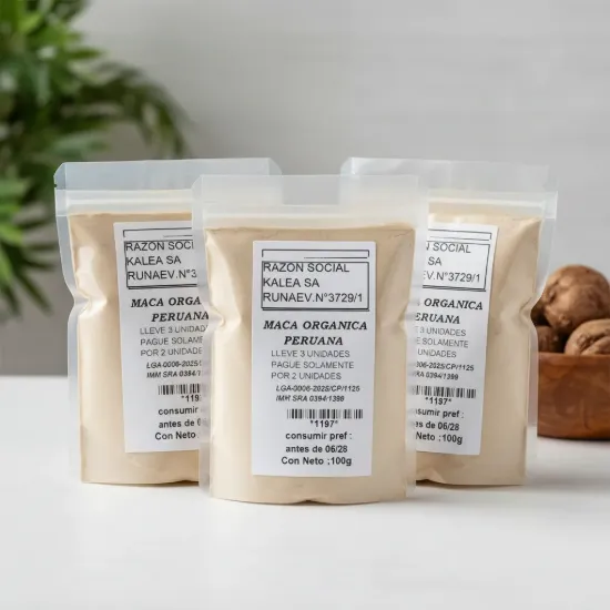 Imagen de Maca organica peruana 100 gr