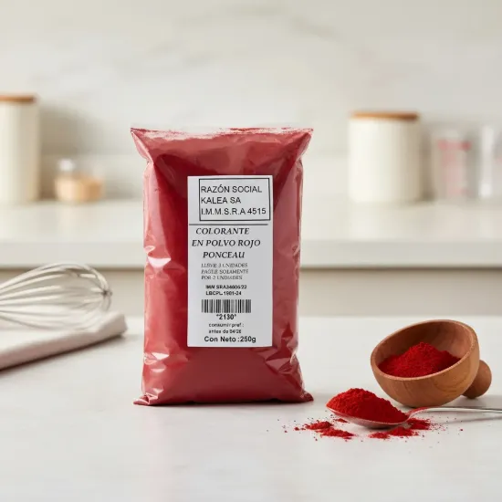 Imagen de Colorante en polvo rojo ponceau 250 g