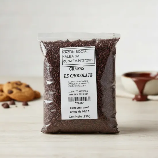 Imagen de Grana de chocolate 250 g