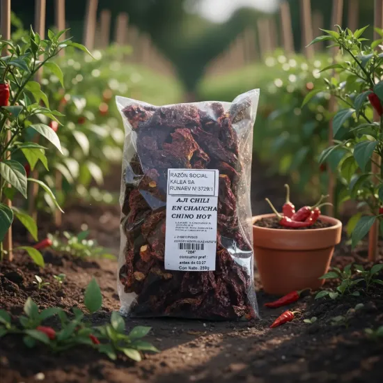 Imagen de Aji chili  chino en chauchas  250 gr