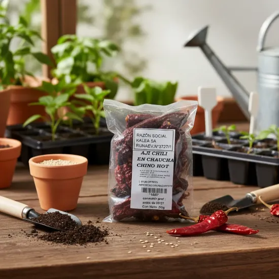 Imagen de Aji chili  en chaucha chino hot 50 gr