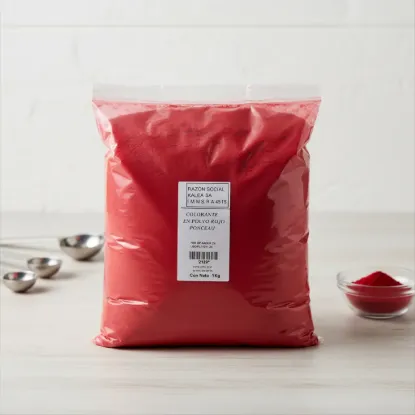 Imagen de Colorante rojo ponceau en polvo  1 k