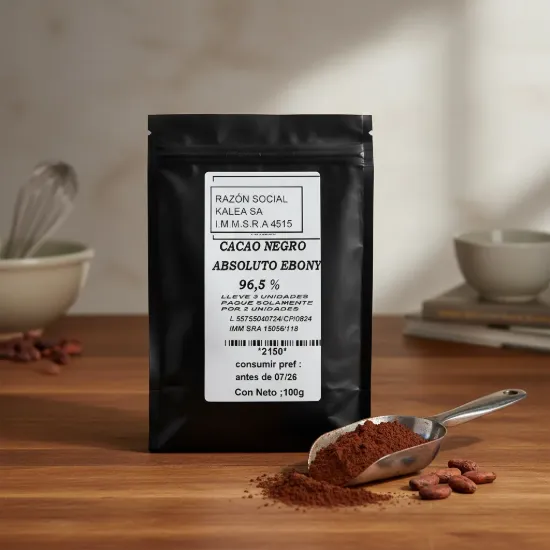 Imagen de Cacao negro absoluto ebony nigeria 965 100 g
