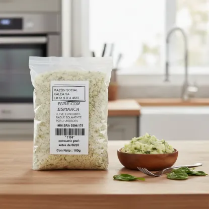 Imagen de Pure con espinaca 100 gr