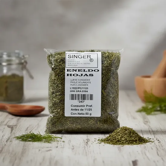 Imagen de Eneldo hojas 250 g