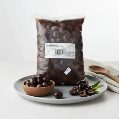 Imagen de Aceitunas negras sin carozo 1 kilo  