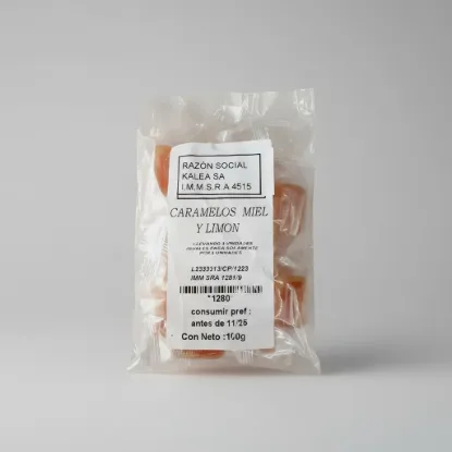 Imagen de Caramelos miel limon 100 gr