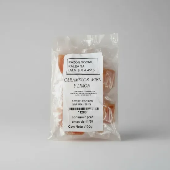 Imagen de Caramelos miel limon 100 gr