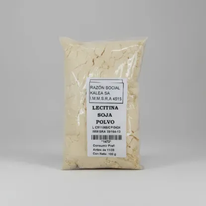 Imagen de Lecitina de soja polvo 100 gr