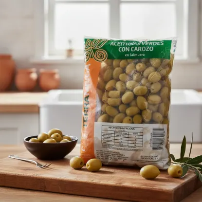 Imagen de Aceitunas verdes gigantes s/c 1 kilo