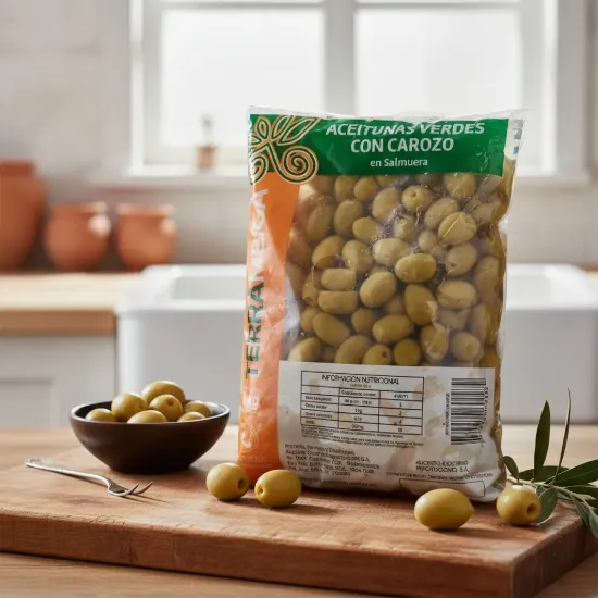 Imagen de Aceitunas verdes gigantes s/c 1 kilo